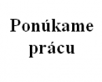 ponuka práce