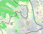 Severné mesto ROEP - obrázok znázorňuje informatívnu mapu 